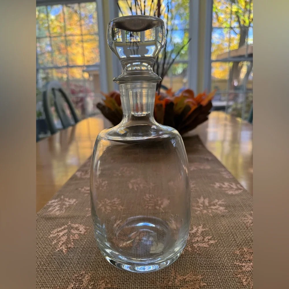 Vintage Krosno Crystal Liquor Decanter made in Poland